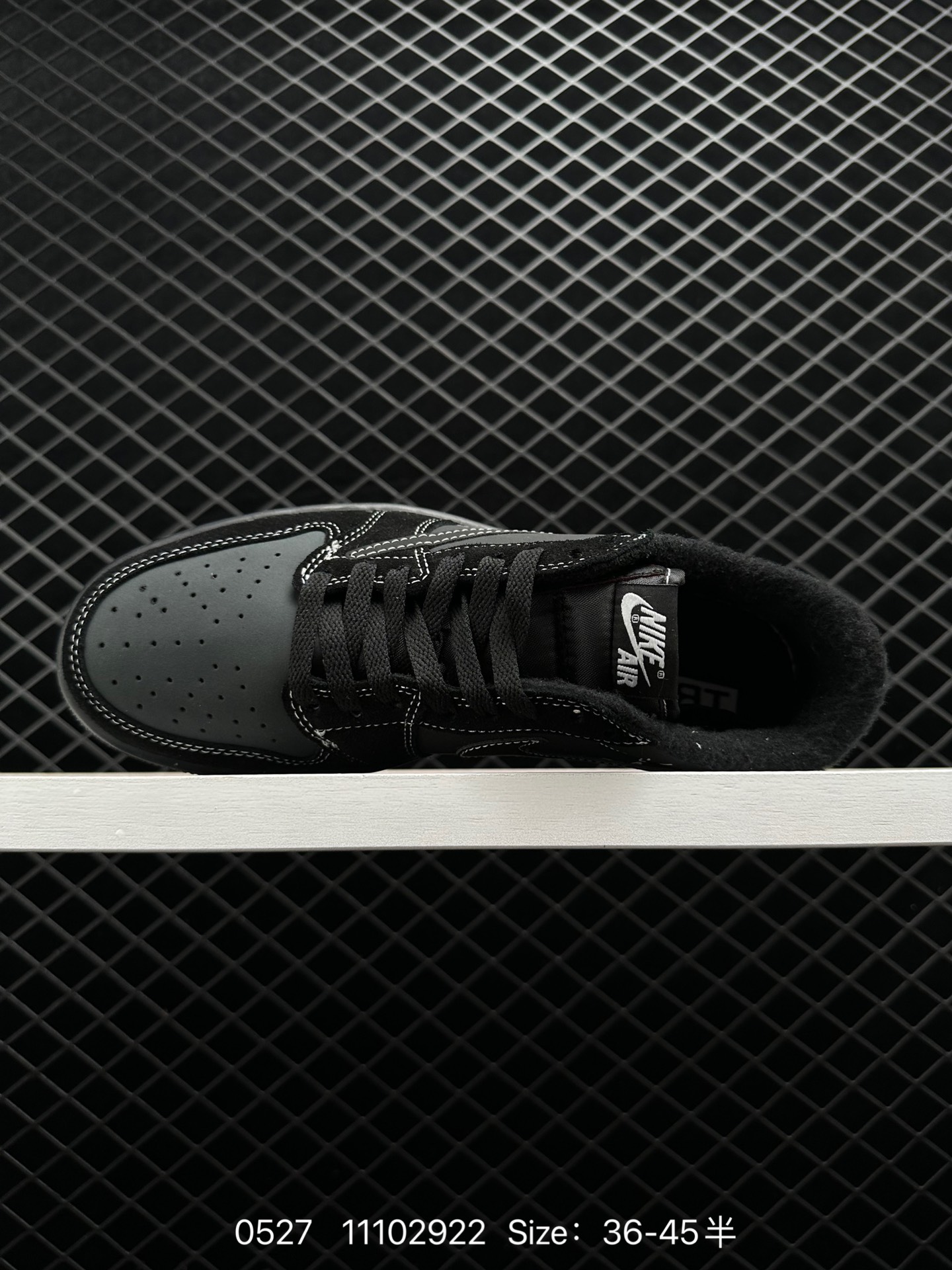 Travis Scott x Air Jordan 1 Low OG “Black Phantom